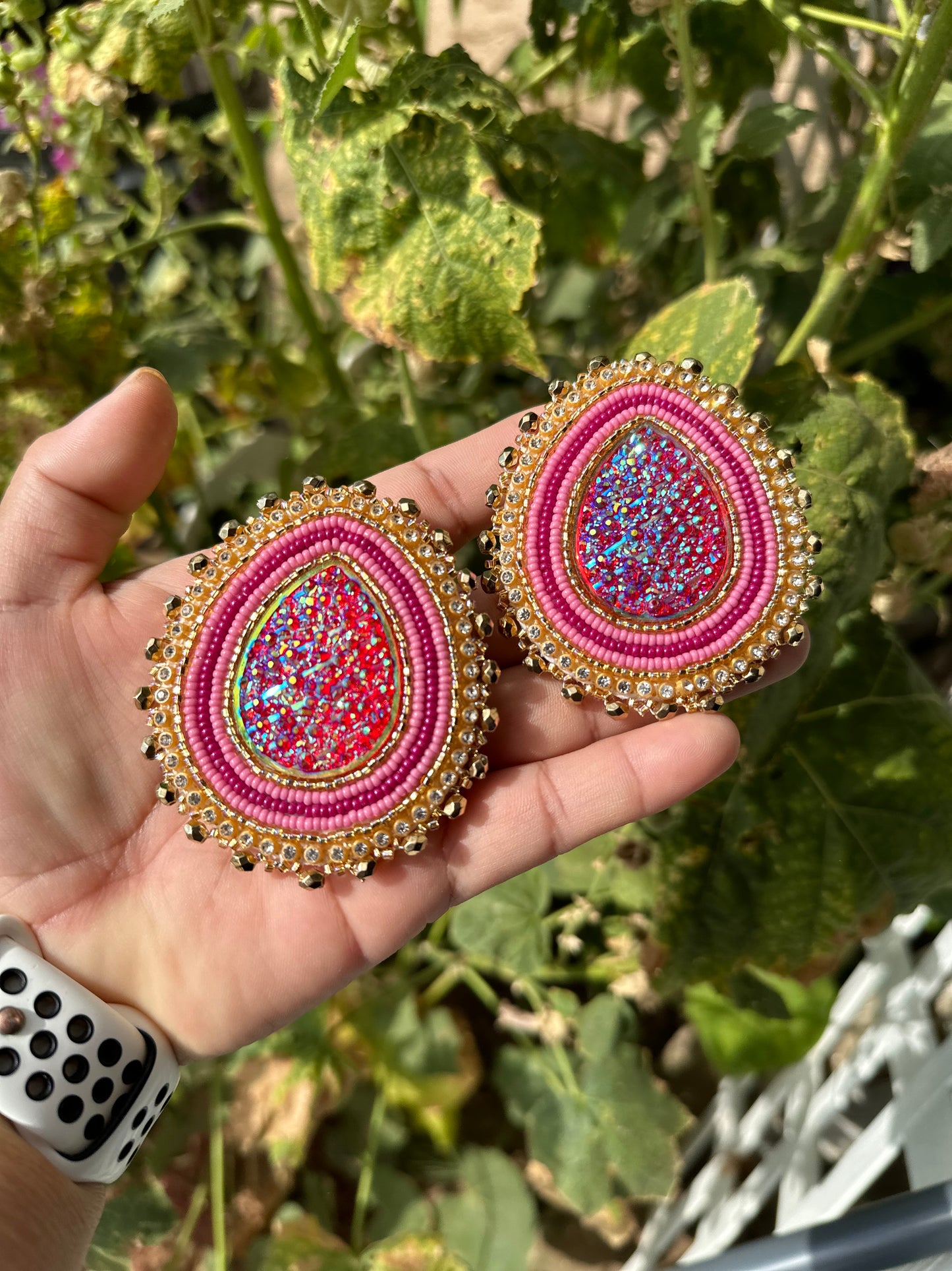 Beaded earrings