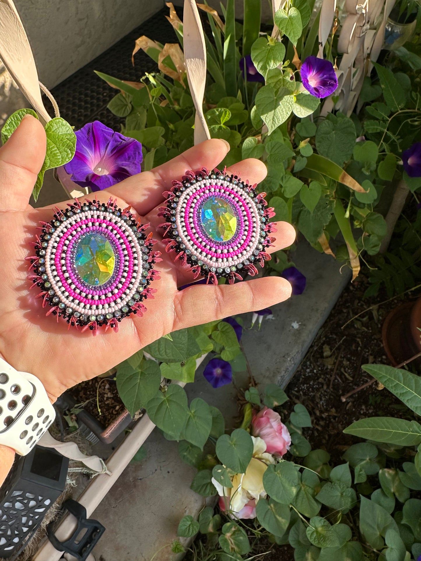 Beaded earrings