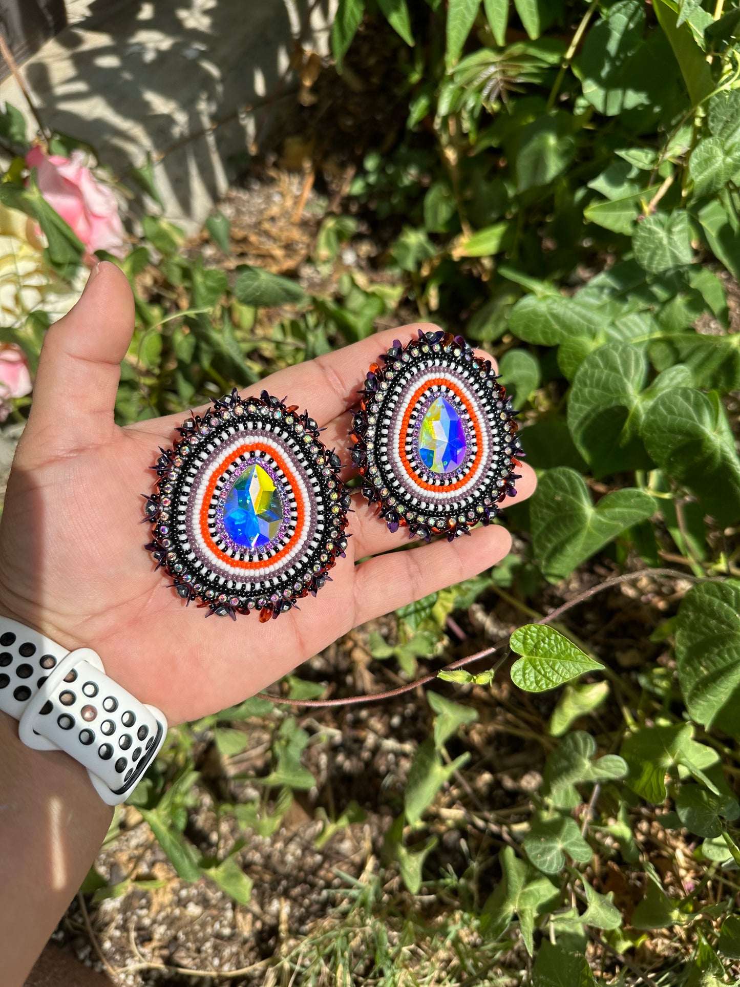 Beaded earrings
